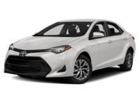 2018 Toyota Corolla LE CVT Alpine White  Shot 4
