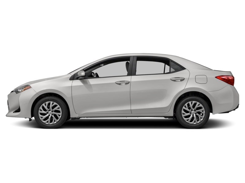 2018 Toyota Corolla LE CVT Alpine White  Shot 3