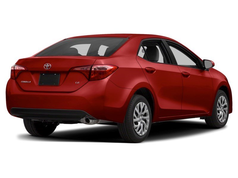 2017 Toyota Corolla 4dr Sdn CVT LE Barcelona Red Metallic  Shot 2