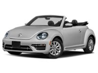 2017 Volkswagen Beetle 2dr Conv Classic White Silver Metallic w/Brown Roof  Shot 7