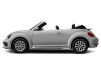 2017 Volkswagen Beetle 2dr Conv Classic White Silver Metallic w/Brown Roof  Shot 9
