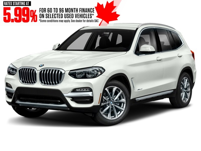 2021 BMW X3 xDrive30i Sports Activity Vehicle Alpine White  Shot 1