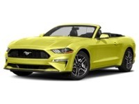 2021 Ford Mustang EcoBoost Convertible Grabber Yellow  Shot 1
