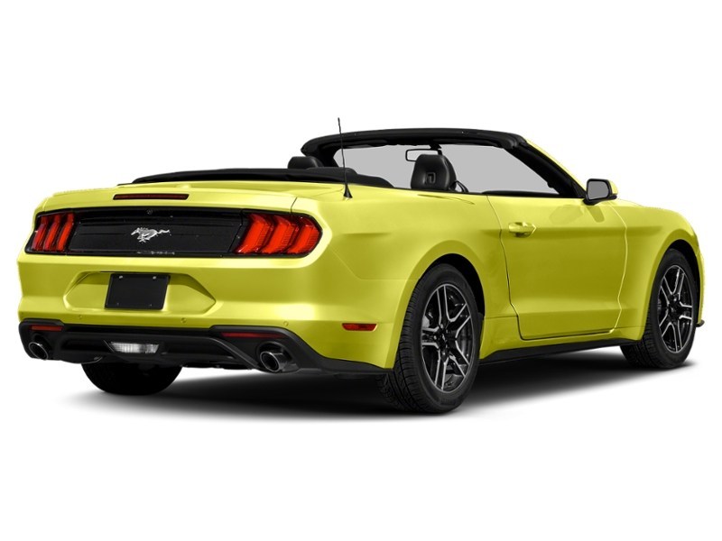 2021 Ford Mustang EcoBoost Convertible Grabber Yellow  Shot 6