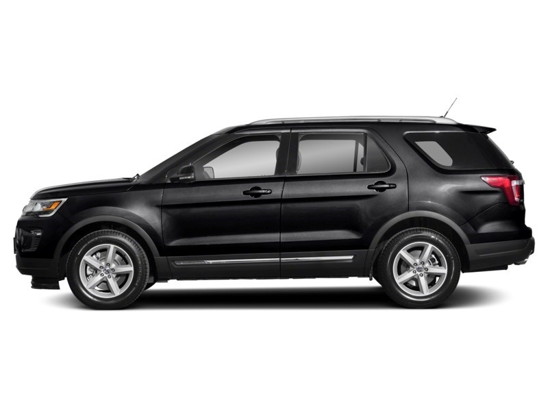 2018 Ford Explorer XLT 4WD Shadow Black  Shot 5