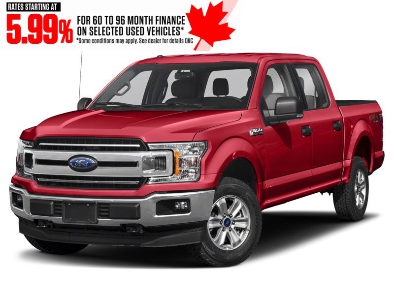 2019 Ford F-150 XLT 4WD SuperCrew 5.5' Box Race Red  Shot 4