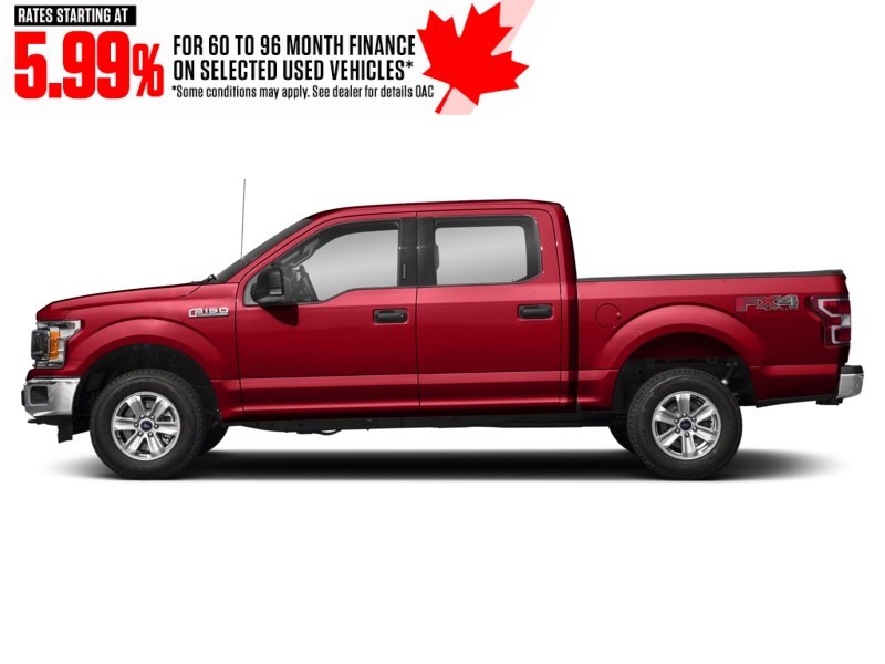 2019 Ford F-150 XLT 4WD SuperCrew 5.5' Box Race Red  Shot 3