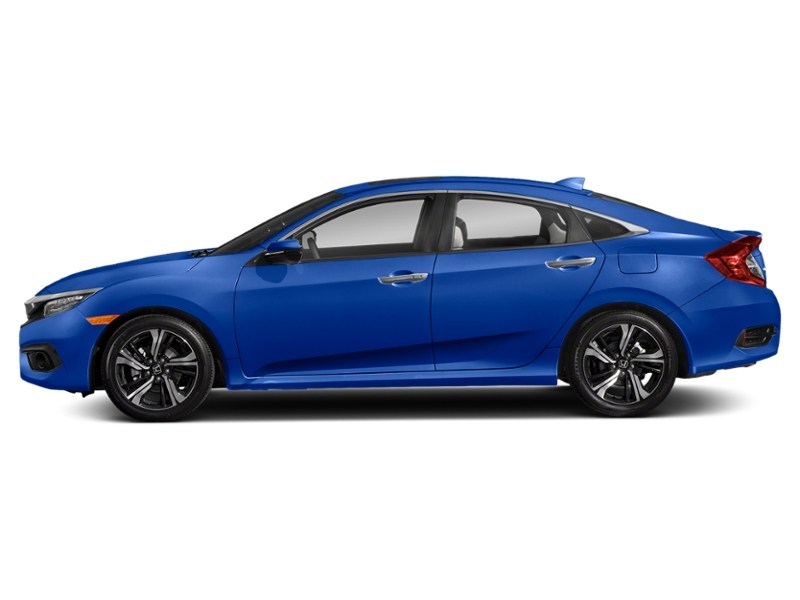 2018 Honda Civic Touring CVT Aegean Blue Metallic  Shot 3