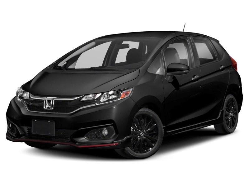 2018 Honda Fit Sport CVT w/Honda Sensing Crystal Black Pearl  Shot 4
