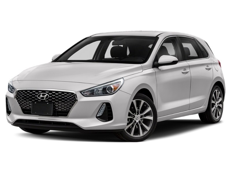 2020 Hyundai Elantra GT Preferred Auto Polar White  Shot 4