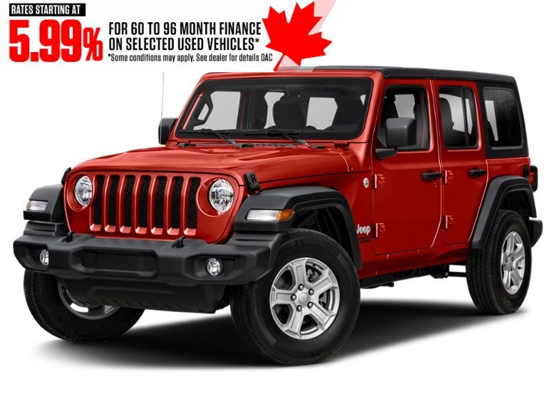 2018 Jeep Wrangler Unlimited Sport 4x4 Firecracker Red  Shot 4