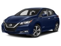 2018 Nissan LEAF S Hatchback Deep Blue Pearl  Shot 4