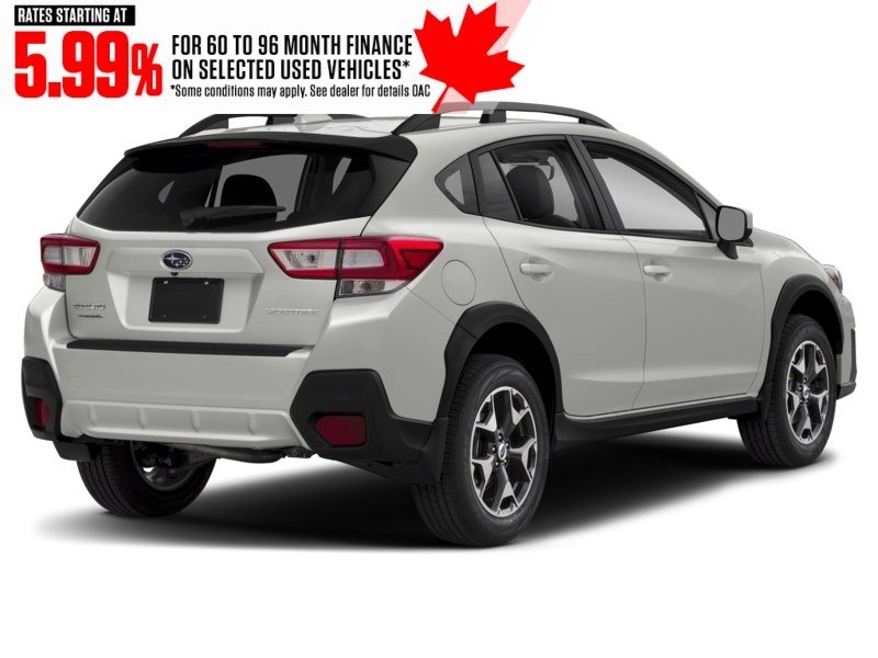 2020 Subaru Crosstrek Touring CVT Crystal White Pearl  Shot 2