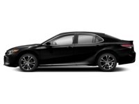 2020 Toyota Camry SE Auto Midnight Black Metallic  Shot 5
