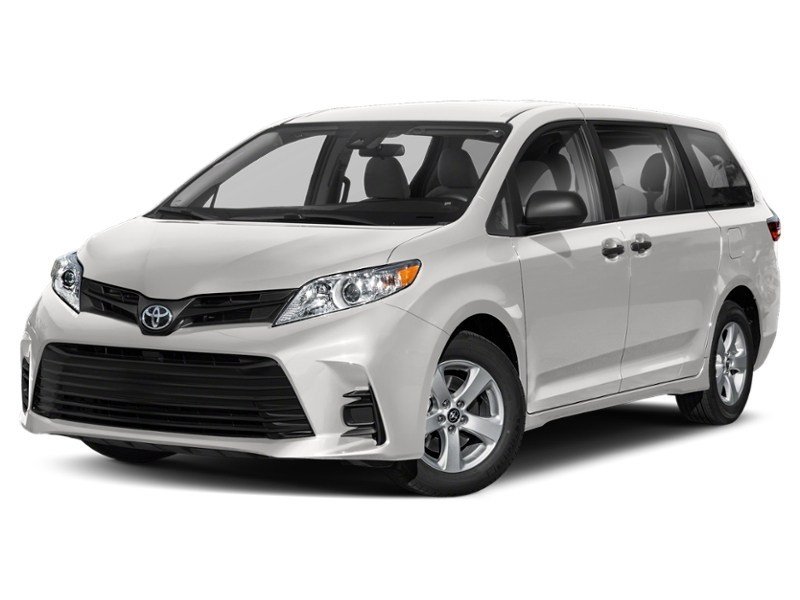 2018 Toyota Sienna LE 7-Passenger AWD Alpine White  Shot 1