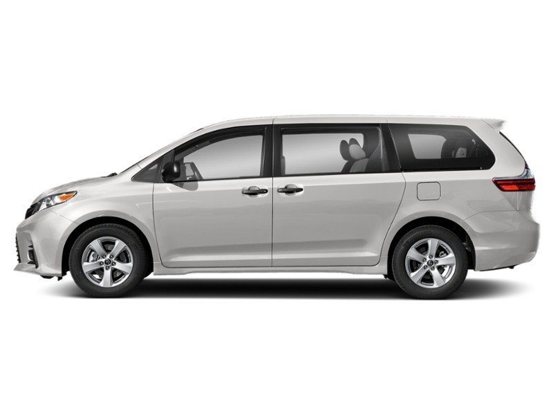 2018 Toyota Sienna LE 7-Passenger AWD Alpine White  Shot 5