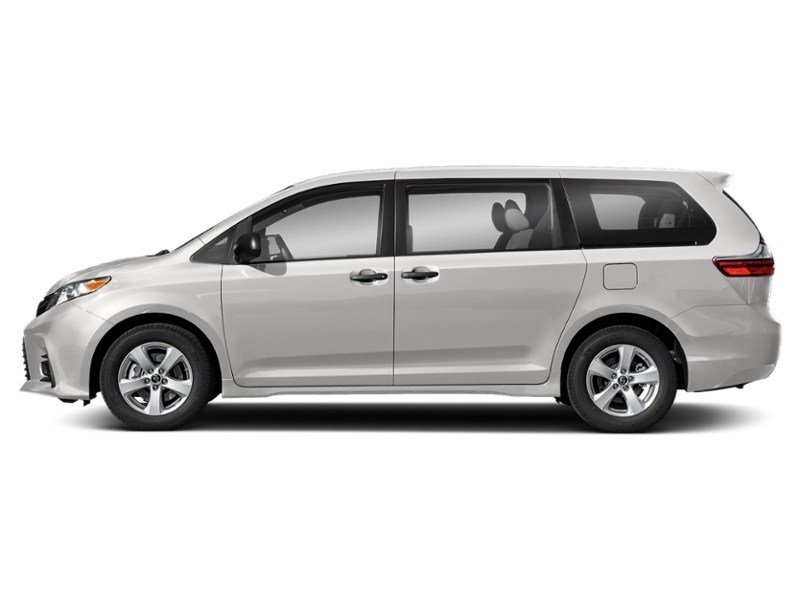 2018 Toyota Sienna LE 7-Passenger AWD Alpine White  Shot 5