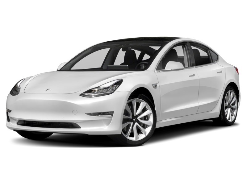 2020 Tesla Model 3 Standard Range Plus RWD Pearl White Multi-Coat  Shot 4