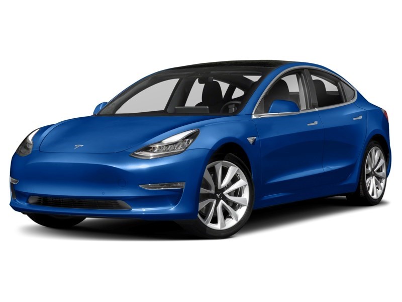 2019 Tesla Model 3 Standard Range RWD *Ltd Avail* Deep Blue Metallic  Shot 1