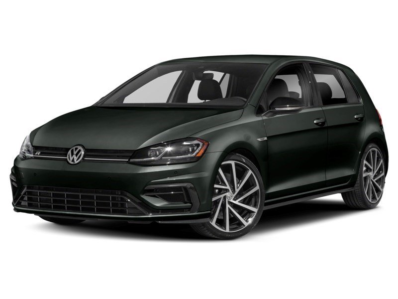 2019 Volkswagen Golf R DSG Deep Black Pearl  Shot 1