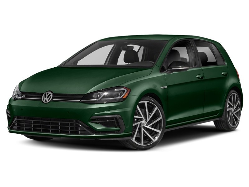 2019 Volkswagen Golf R DSG Moss Green Metallic  Shot 243