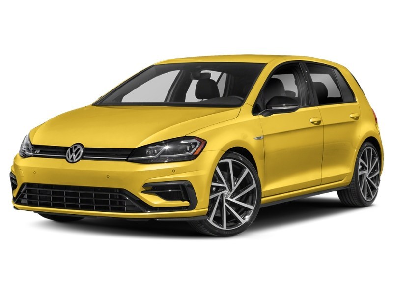 2019 Volkswagen Golf R DSG Kurkuma Yellow Metallic  Shot 249