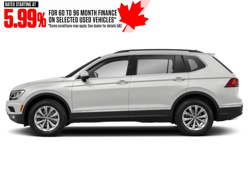 2021 Volkswagen Tiguan Comfortline 4MOTION Pure White  Shot 4