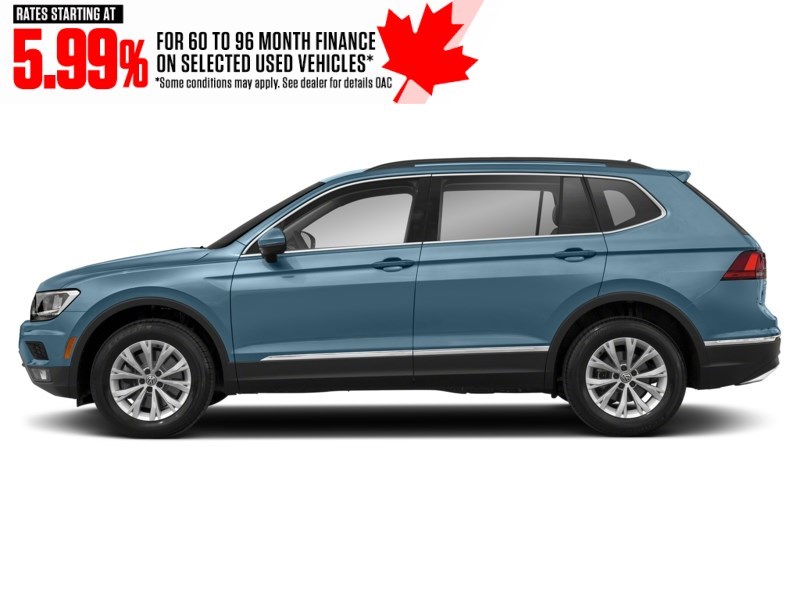 2021 Volkswagen Tiguan Comfortline 4MOTION Stone Blue Metallic  Shot 33