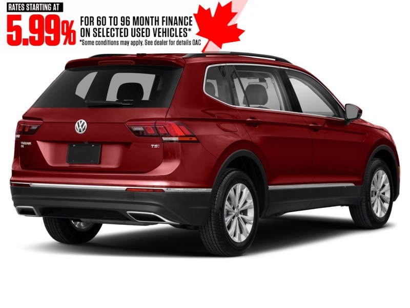 2021 Volkswagen Tiguan Comfortline 4MOTION Ruby Red Metallic  Shot 19
