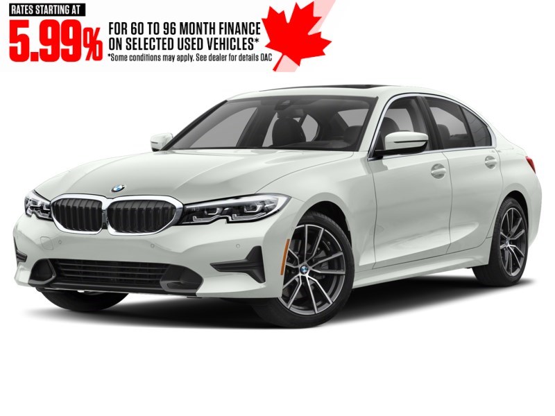 2020 BMW 330 330i xDrive Sedan North America Alpine White  Shot 1