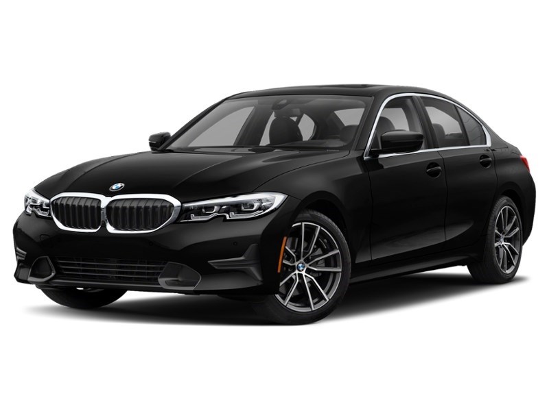 2019 BMW 330 i xDrive Jet Black Non-Metallic  Shot 7