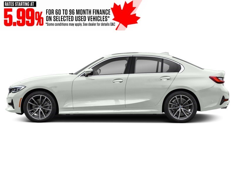 2020 BMW 330 330i xDrive Sedan North America Alpine White  Shot 5