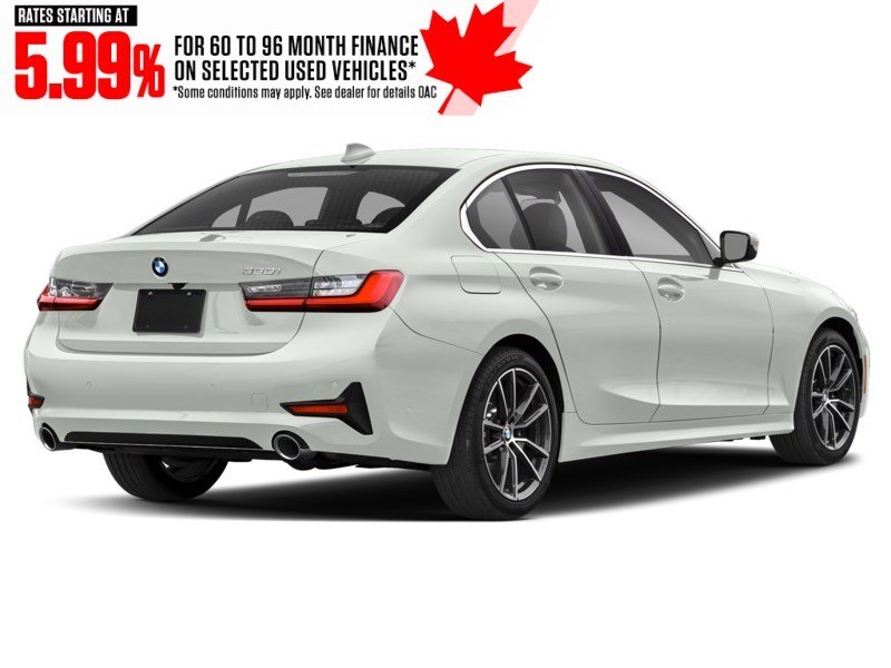 2020 BMW 330 330i xDrive Sedan North America Alpine White  Shot 2