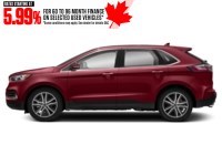 2019 Ford Edge SEL AWD Ruby Red Metallic Tinted Clearcoat  Shot 3