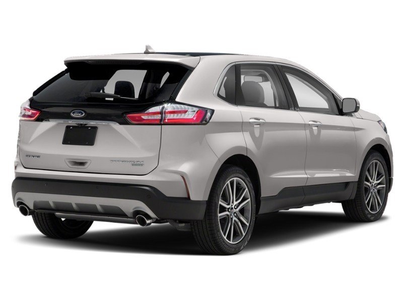 2019 Ford Edge Titanium AWD White Platinum Metallic Tri-Coat  Shot 6