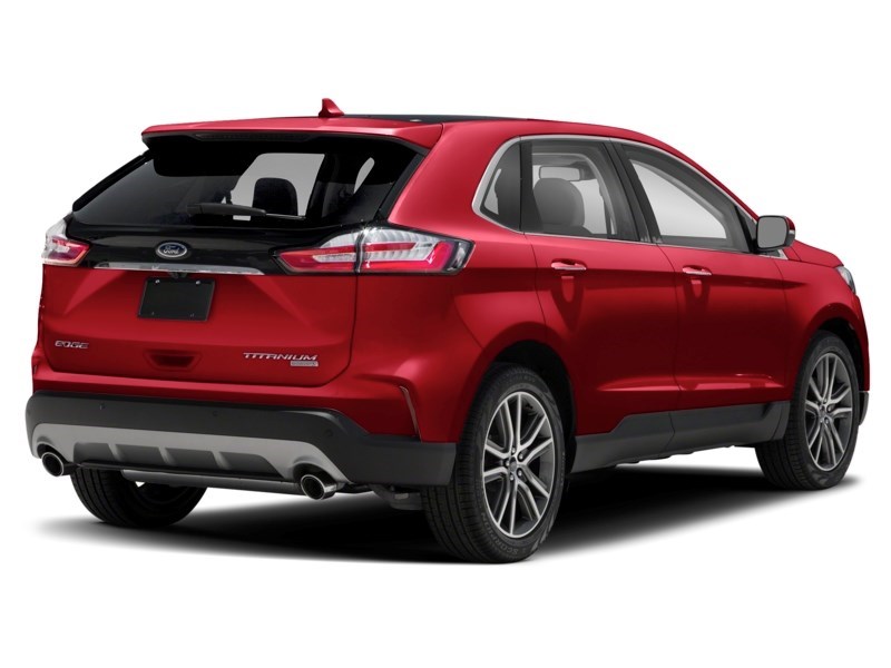 2020 Ford Edge Titanium AWD Rapid Red Metallic Tinted Clearcoat  Shot 6