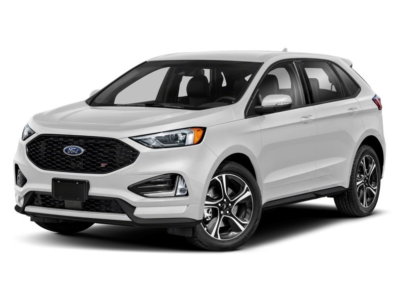 2020 Ford Edge ST Star White Metallic Tri-Coat  Shot 1