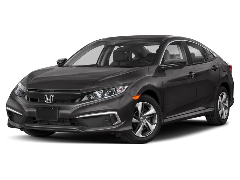 2020 Honda Civic LX CVT Modern Steel Metallic  Shot 4