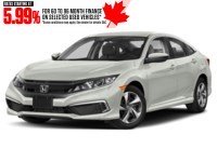 2019 Honda Civic LX CVT Platinum White Pearl  Shot 4