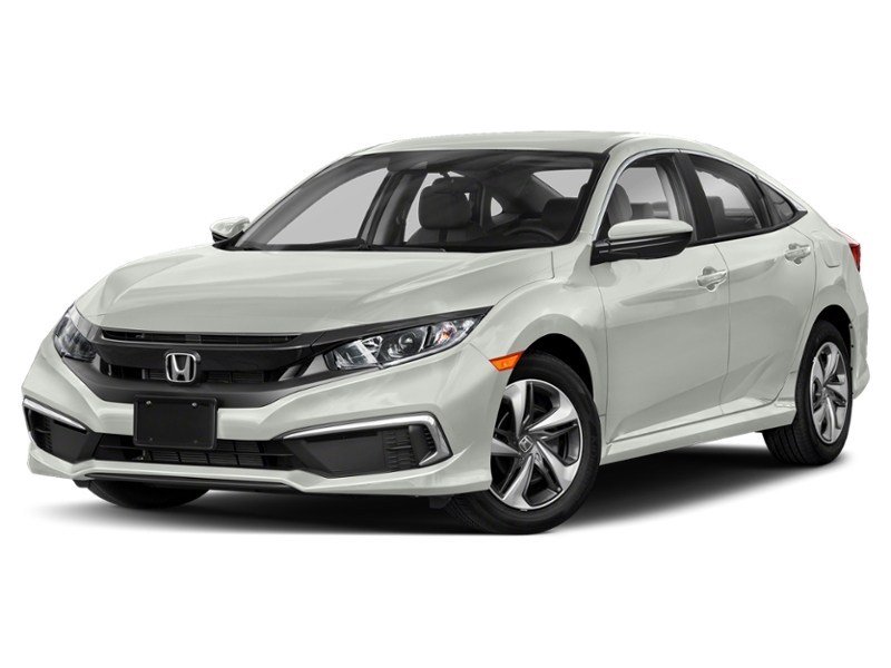 2020 Honda Civic LX CVT Platinum White Pearl  Shot 1