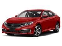 2021 Honda Civic LX CVT Rallye Red  Shot 4