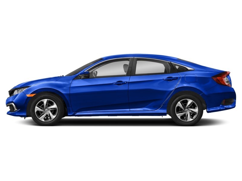 2019 Honda Civic LX CVT Aegean Blue Metallic  Shot 3