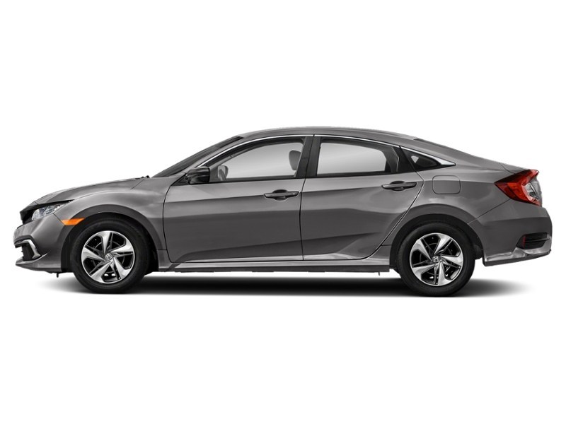 2020 Honda Civic LX CVT Lunar Silver Metallic  Shot 5