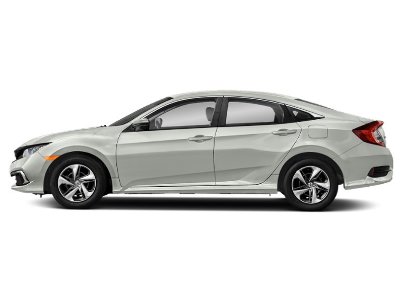 2020 Honda Civic LX CVT Platinum White Pearl  Shot 3