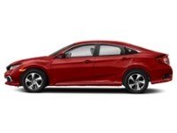 2021 Honda Civic LX CVT Rallye Red  Shot 3