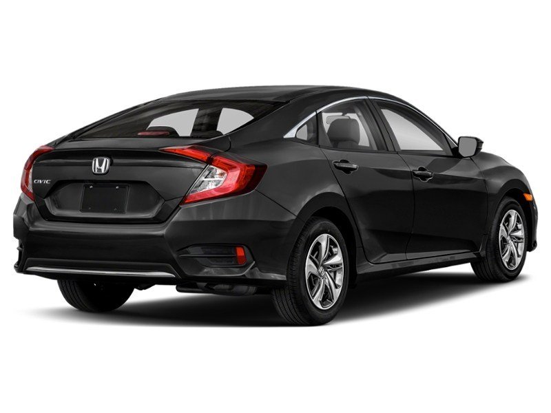 2019 Honda Civic LX Manual Crystal Black Pearl  Shot 2