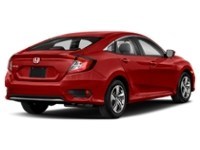 2021 Honda Civic LX CVT Rallye Red  Shot 2