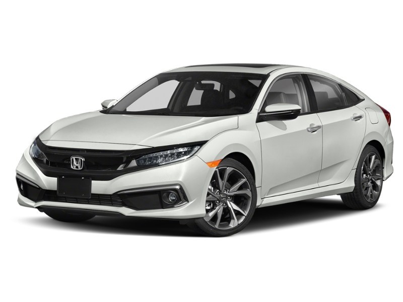 2019 Honda Civic Touring CVT Platinum White Pearl  Shot 4