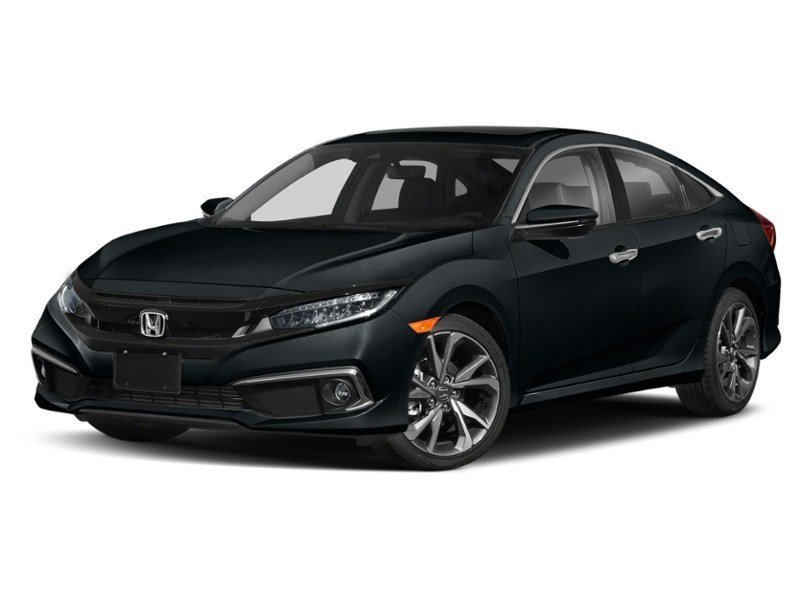 2019 Honda Civic Touring CVT Cosmic Blue Metallic  Shot 1