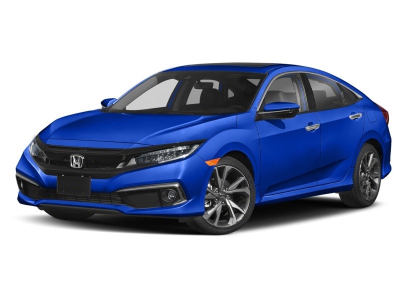 2019 Honda Civic Touring CVT Aegean Blue Metallic  Shot 10